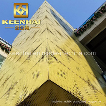 New Design Outdoor Wall Aluminum Perforated Cladding Facade (KH-BH-AP-020)